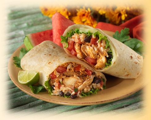 Chipotle Chicken Burrito