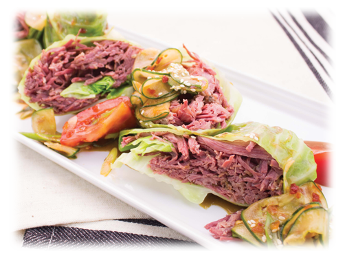 Corned Beef Cabbage Rolls