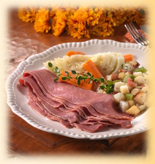 Corned Beef & Cabbage with Potatoes O’Brien