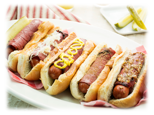 Pastrami hot dog