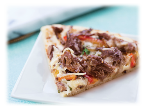 Pot roast pizza